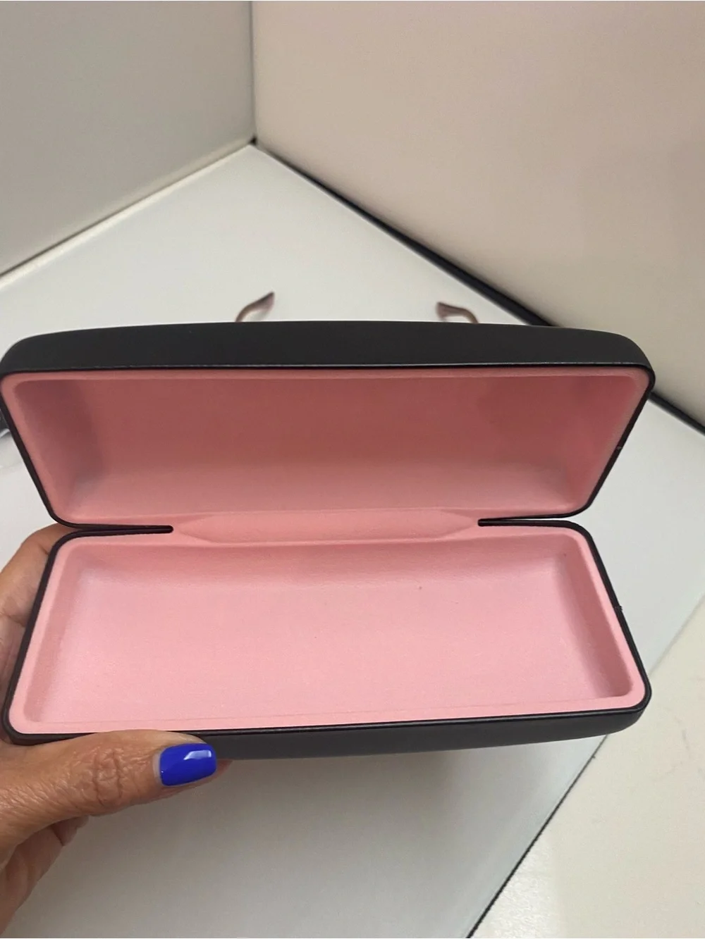 Juicy Couture Rose Gold Metal Frame Eyeglasses with Black Logo Case,pink accents